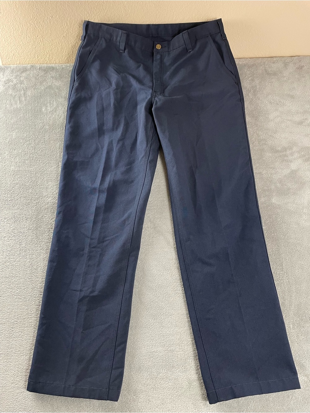 Workrite FR 2112 Nomex Cat 1 Flame Resistant Pants Blue ARC 7 Size 36 x 31.5